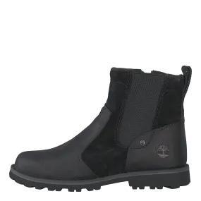 Asphalt Trail Chelsea Black Full-Grain