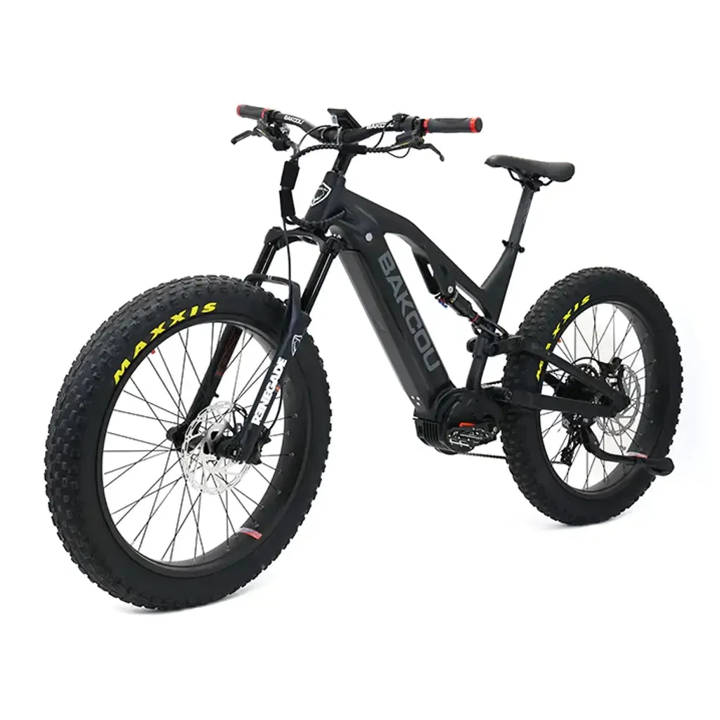Bakcou Scout Full Suspension Fat Tire Electric Bike