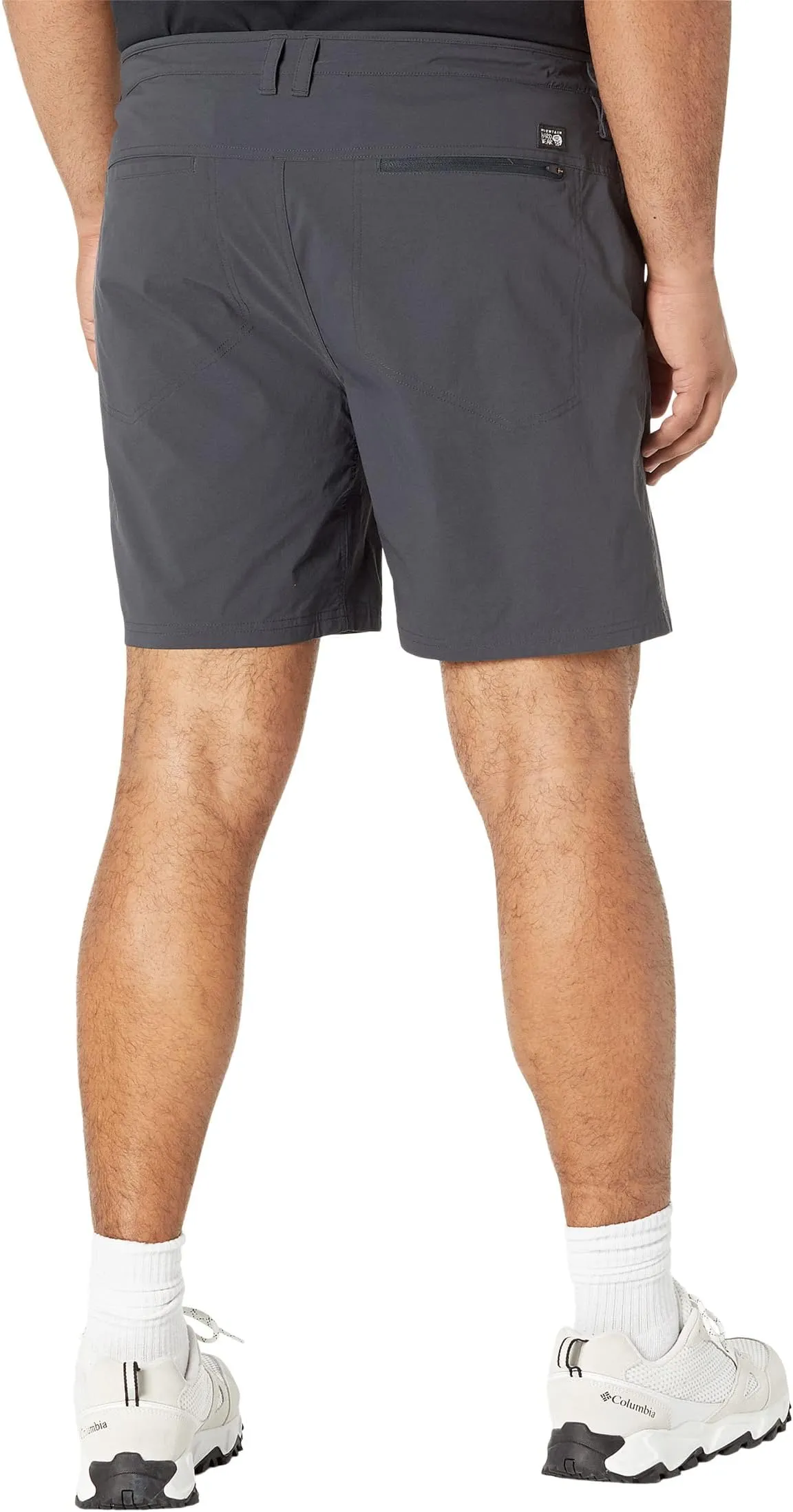 Basin Mountain Hardwear Hiking Shorts, Dark Storm