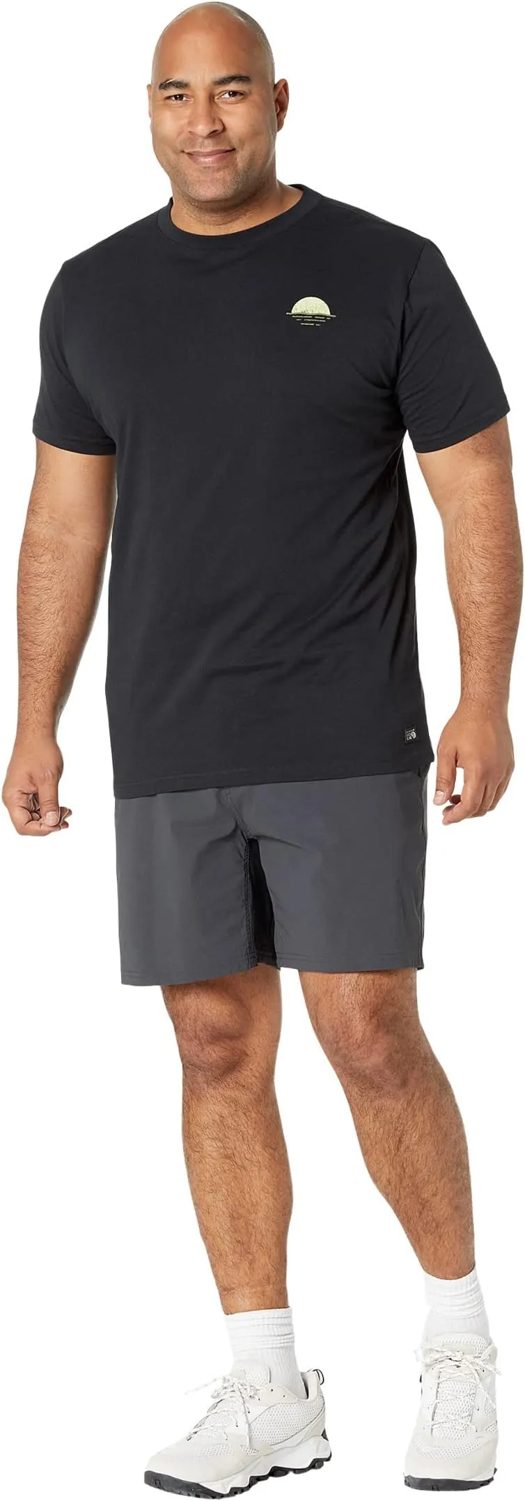 Basin Mountain Hardwear Hiking Shorts, Dark Storm