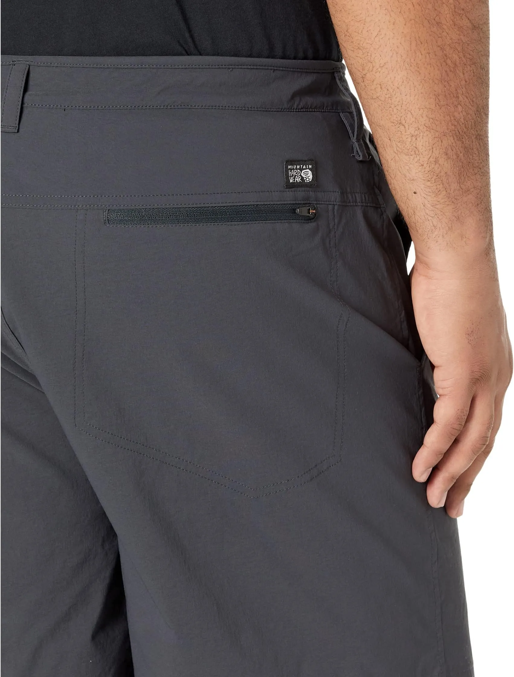 Basin Mountain Hardwear Hiking Shorts, Dark Storm