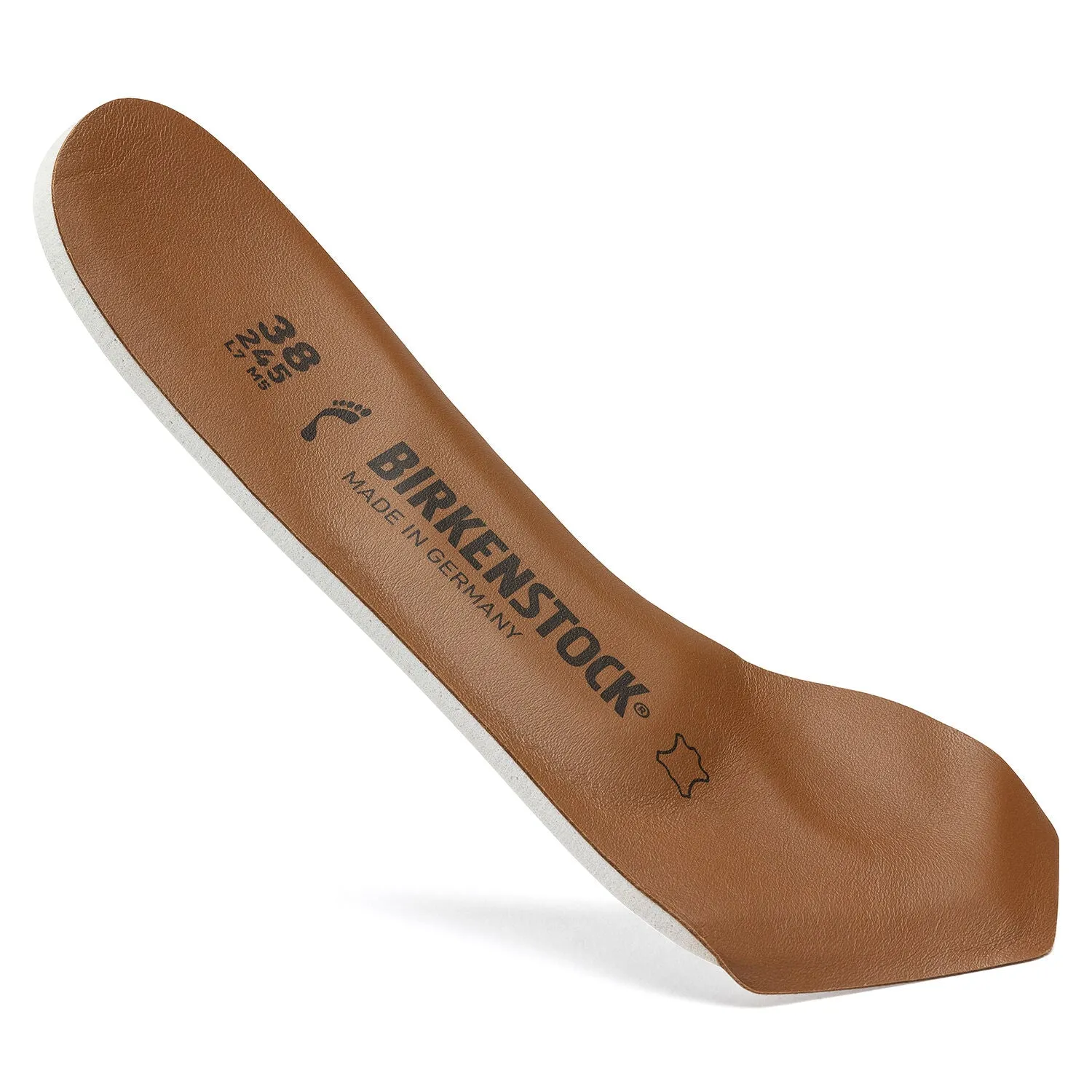 BIRKENSTOCK 3/4"  LEATHER INSOLE ARCH SUPPORT
