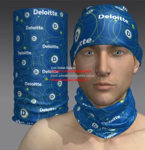 Customize tubular face shield neck gaiters with your logo low MOQ #22213-101