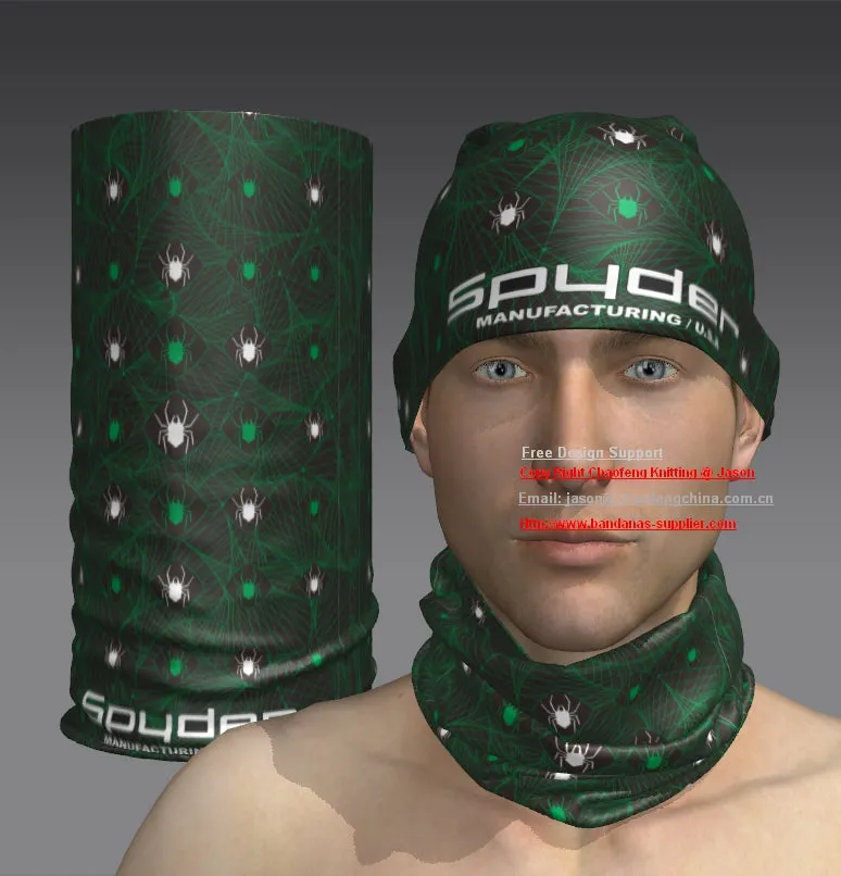 Customize tubular face shield neck gaiters with your logo low MOQ #22213-126