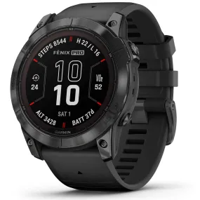 Garmin Fenix 7X Pro Solar Carbon Grey Titanium