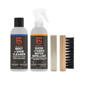 GEAR AID Revivex Suede, Nubuck Fabric Boot and Shoe Care Kit, Ideal for use on Waterproof-breathable Footwear
