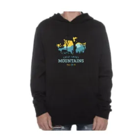 Great Smoky Mountains Peek-a-Boo Trees Beach Hoodie