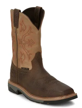Justin Men's Bolt 11 Inch WP CT Work Boot