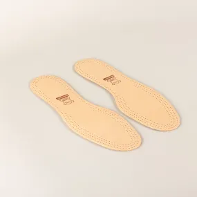 Leather insoles