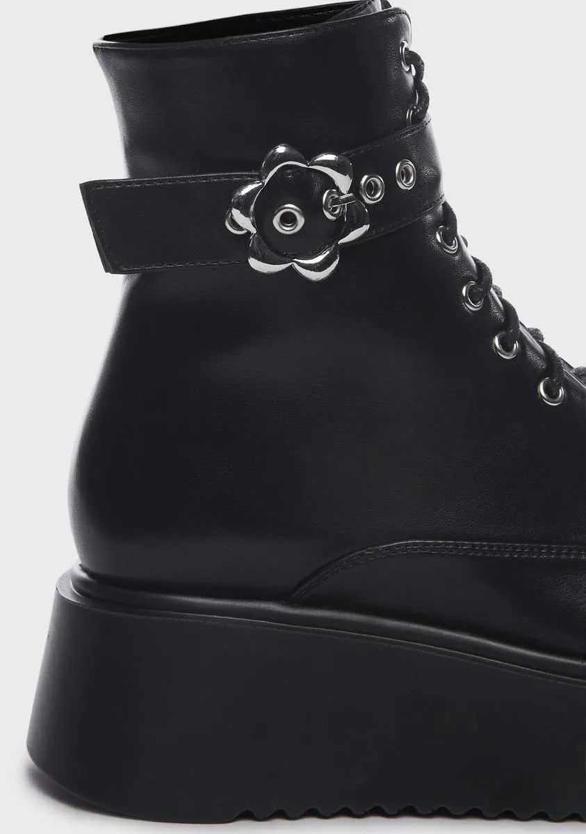 Listen To Me Platform Boots