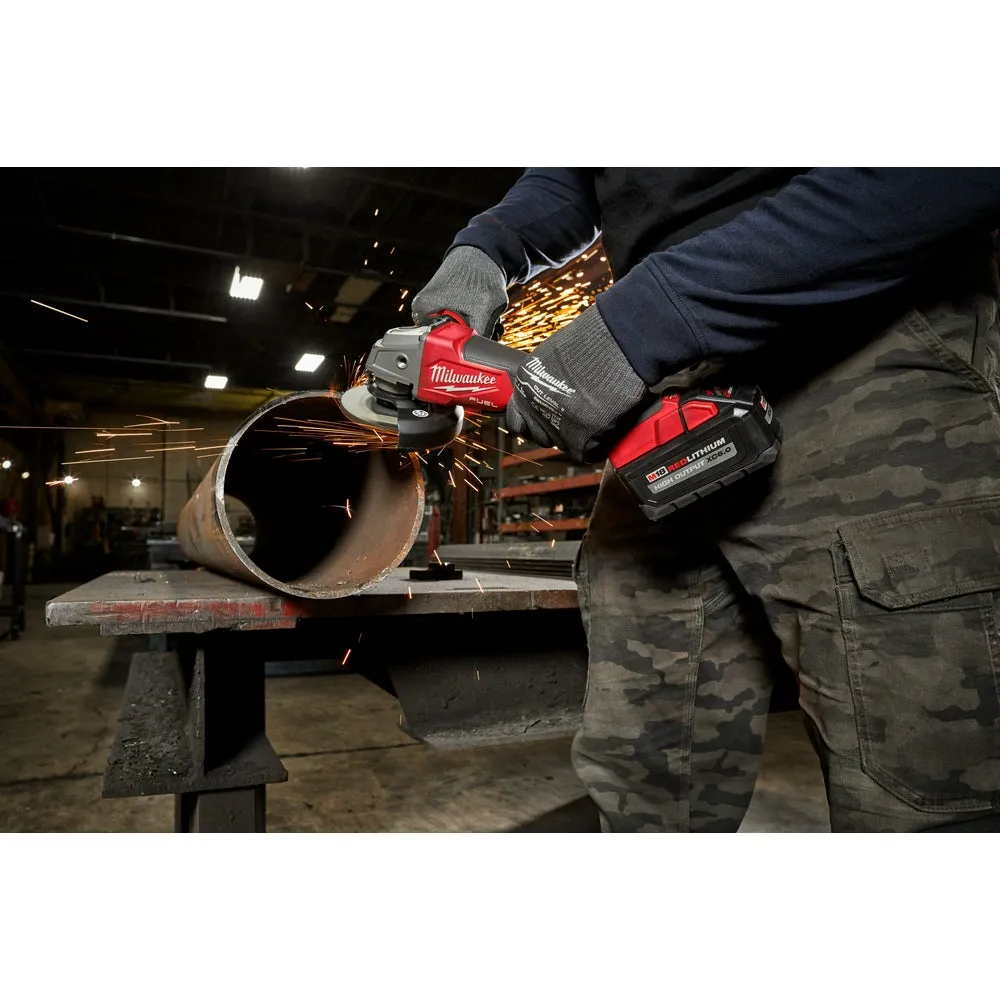 Milwaukee 2886-80 M18 FUEL 18V 5" Flathead Braking Grinder - Recon - Bare Tool