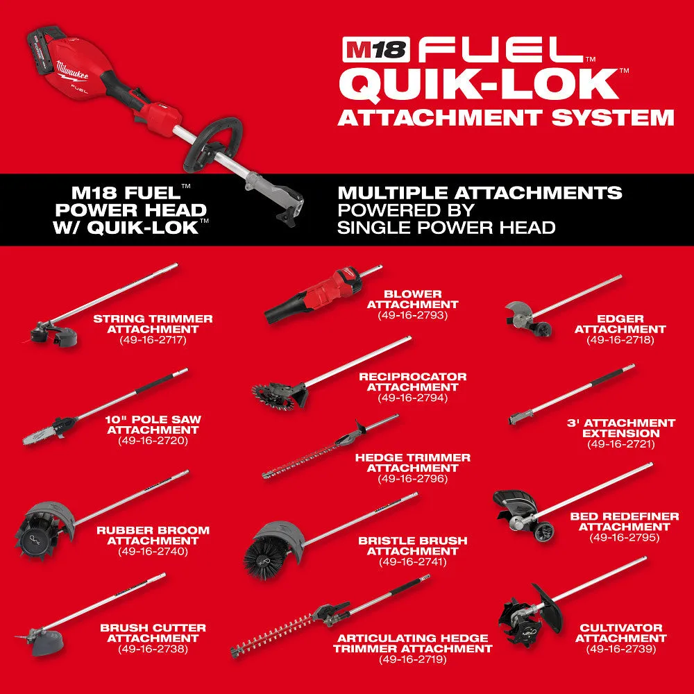 Milwaukee 3016-21PS M18 FUEL 18V Pole Saw w/ QUIK-LOK Kit
