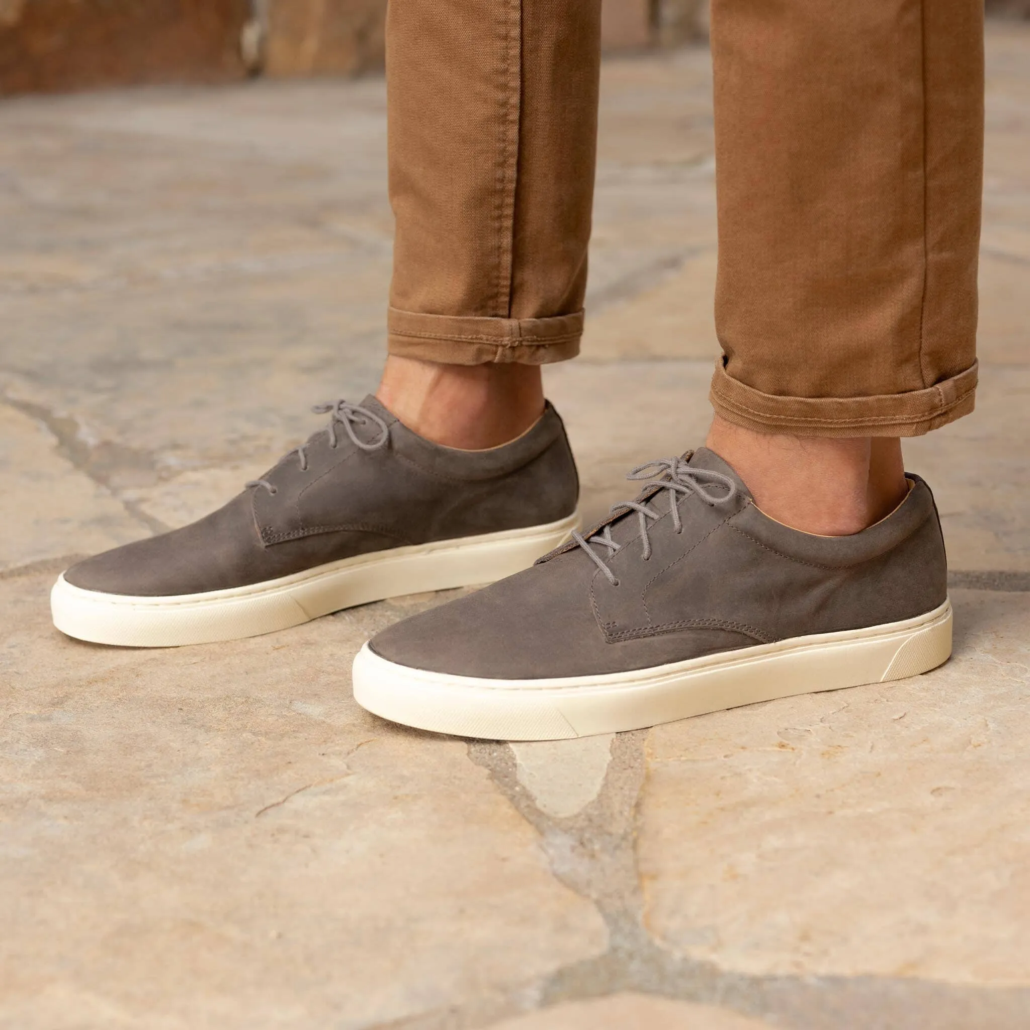 Nisolo Grey Everyday Low Top Sneaker