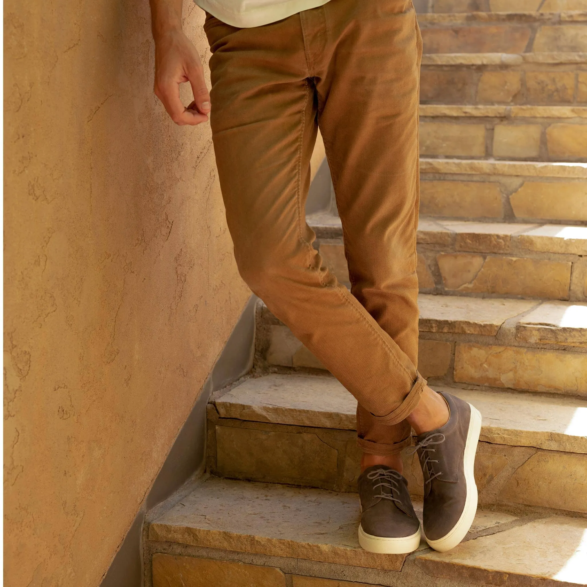 Nisolo Grey Everyday Low Top Sneaker