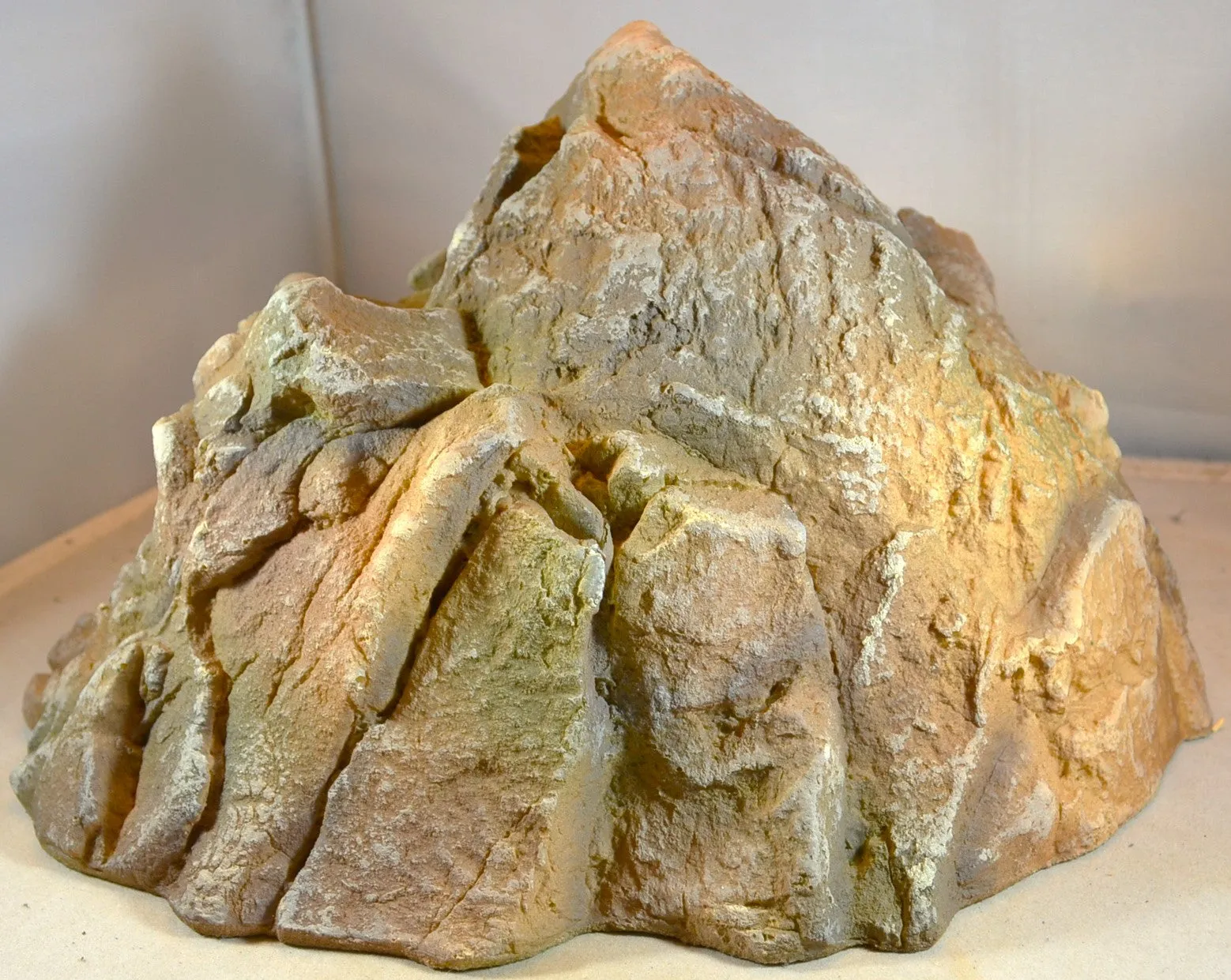 Painted Small Rock Mountain Hill Diorama Piece #855