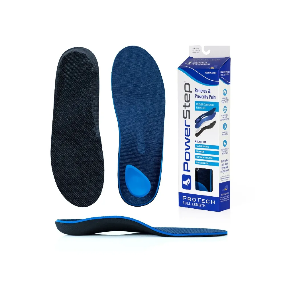 Powerstep Protech Full Length Insoles | One Pair