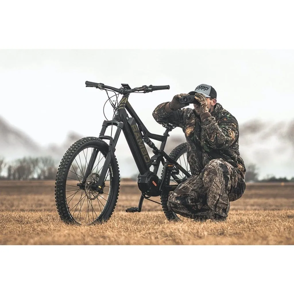 RAMBO The Rampage 1000W 48V Full Suspension Cruiser Electric Bike