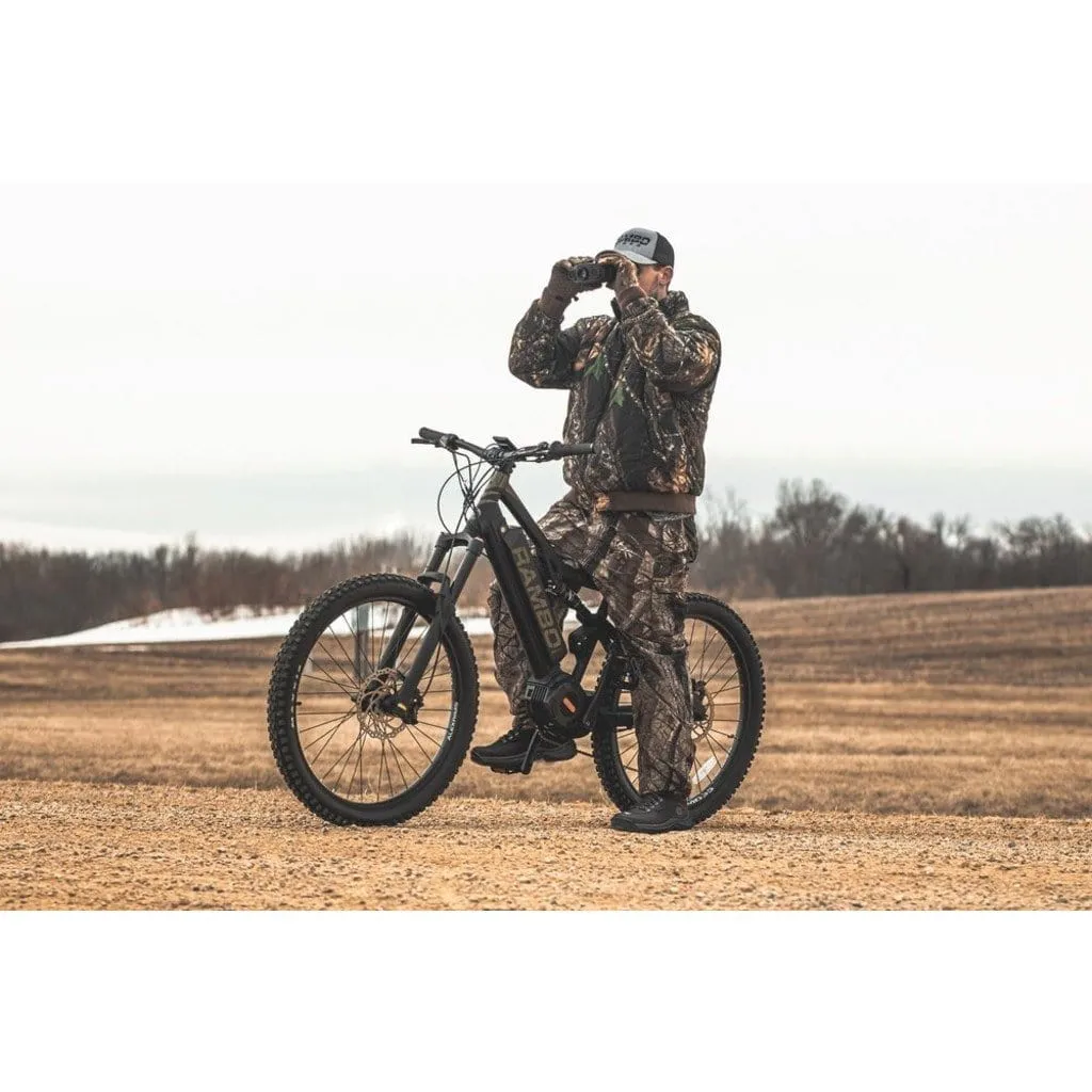RAMBO The Rampage 1000W 48V Full Suspension Cruiser Electric Bike