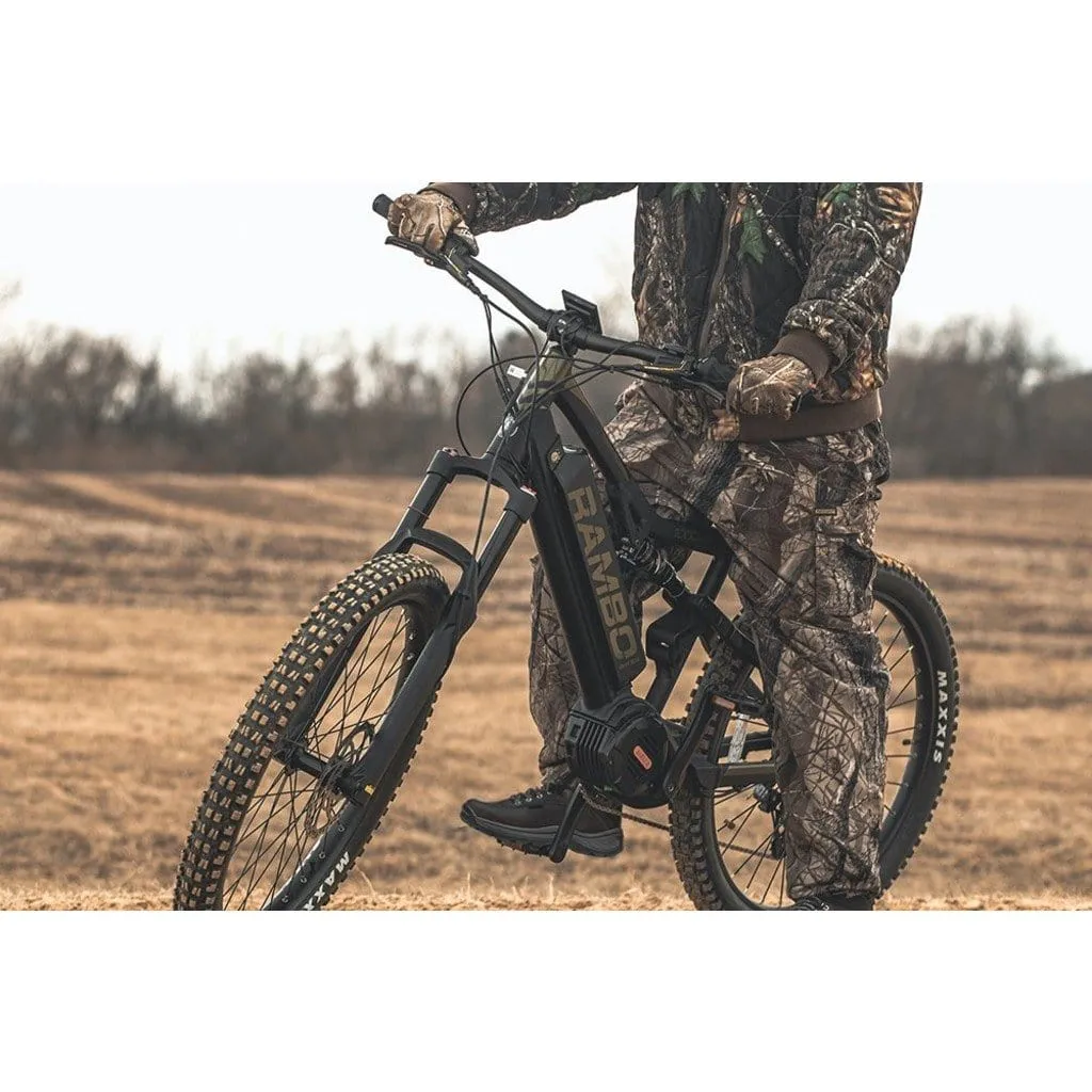 RAMBO The Rampage 1000W 48V Full Suspension Cruiser Electric Bike