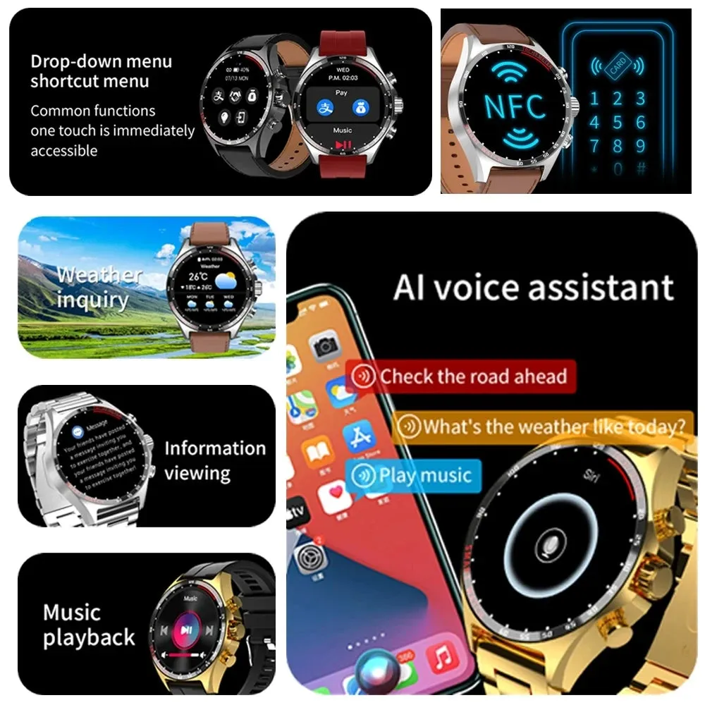 Sports GPS Smart Watch Men Bluetooth Call HD Smartwatch