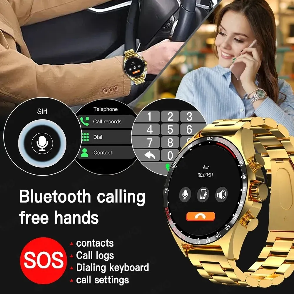Sports GPS Smart Watch Men Bluetooth Call HD Smartwatch