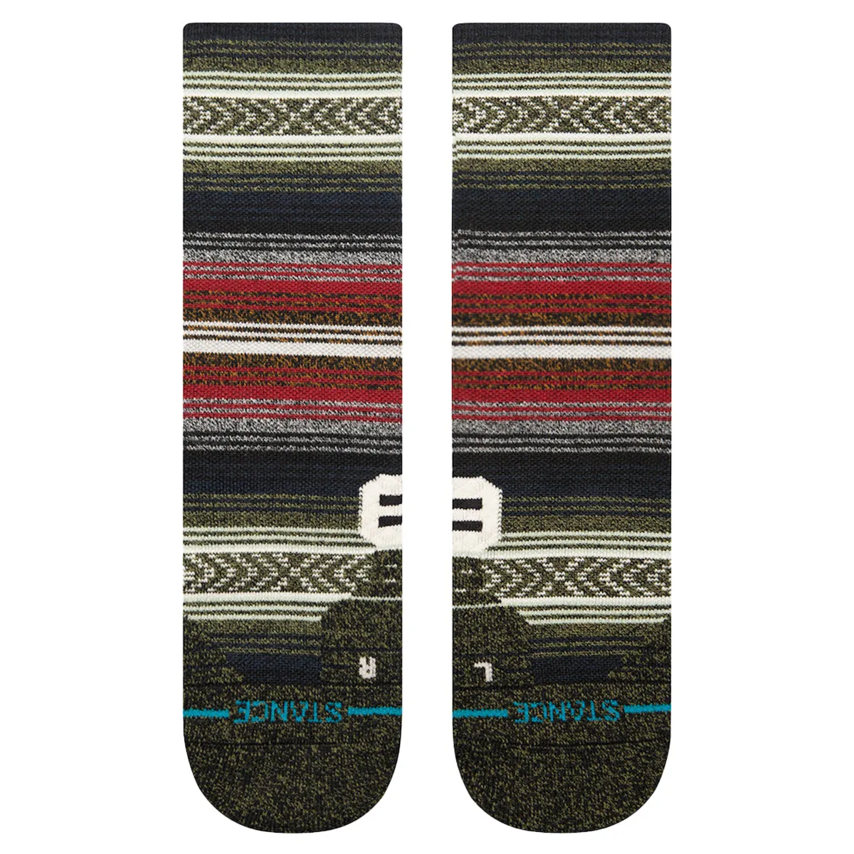 Stance Performance Mid Wool Hiking Socks
