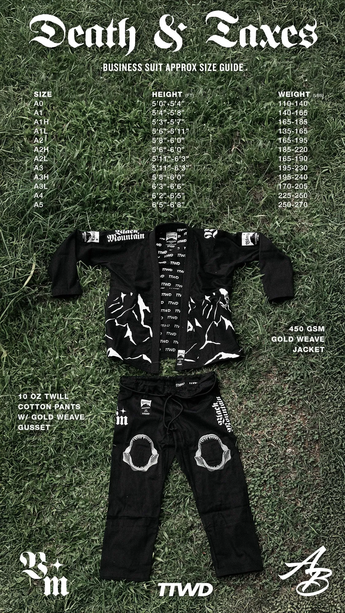 The Official Issue Business Suit - V33 DEATH AND TAXES