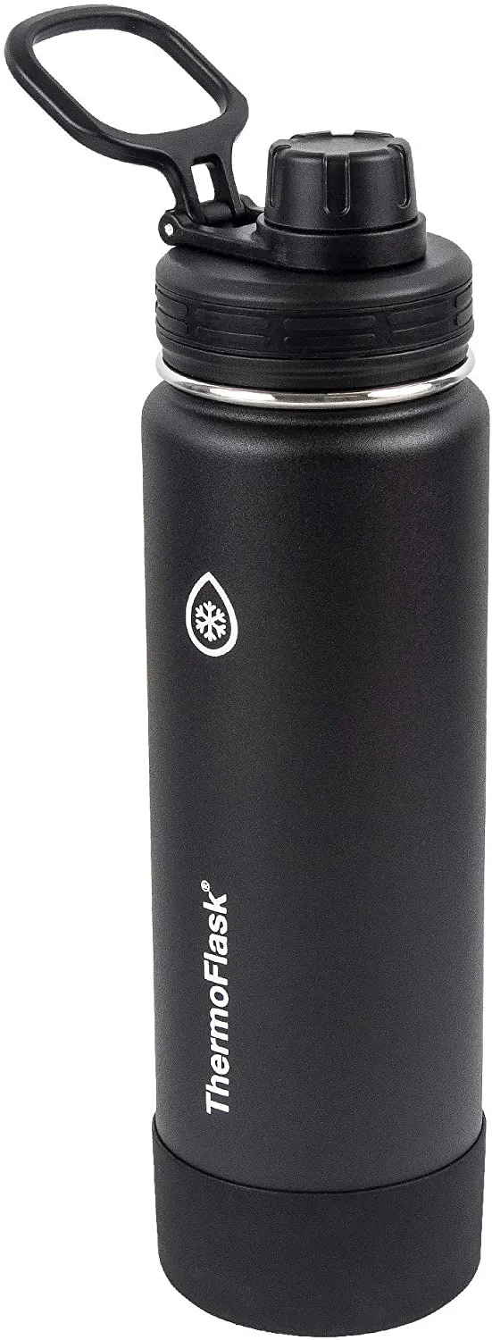 ThermoFlask 24oz Spout Bottle - Blue(1 lid)