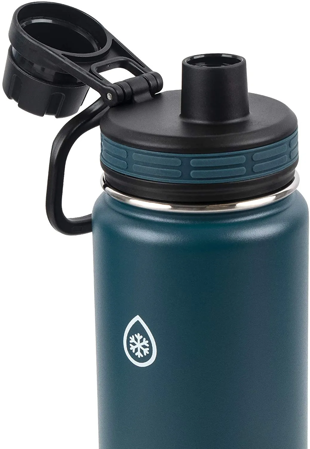 ThermoFlask 24oz Spout Bottle - Blue(1 lid)