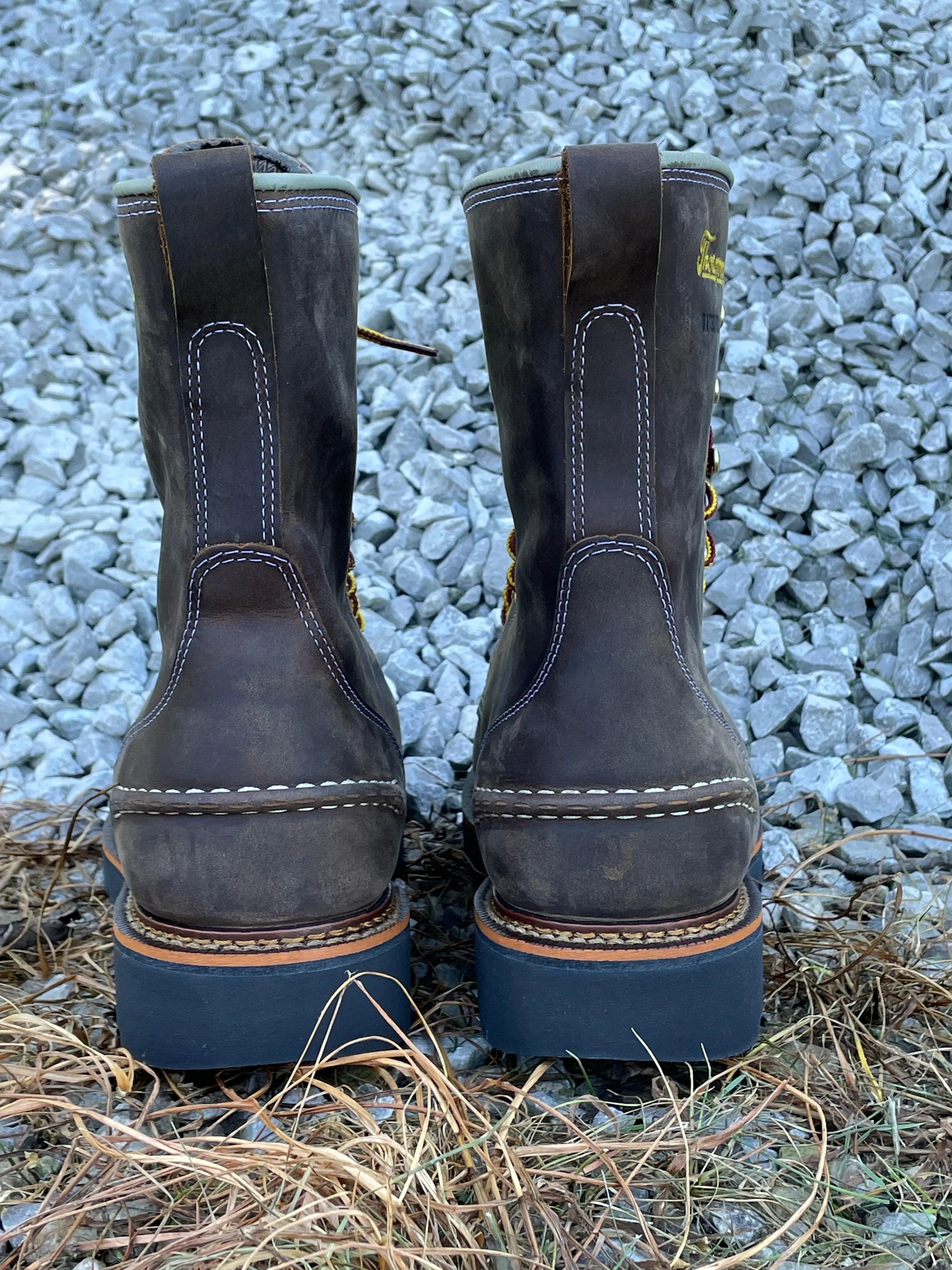 Thorogood Men's MAXWear90™  8″ Crazyhorse Waterproof Moc Toe Work Boot 814-3890