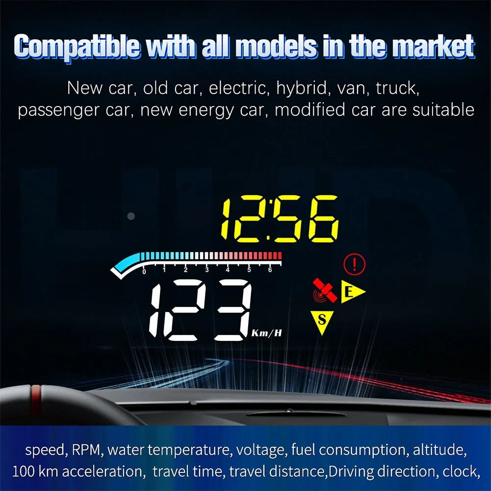 US M17 Intelligent  Car  Display OBD Universal Windshield Speed