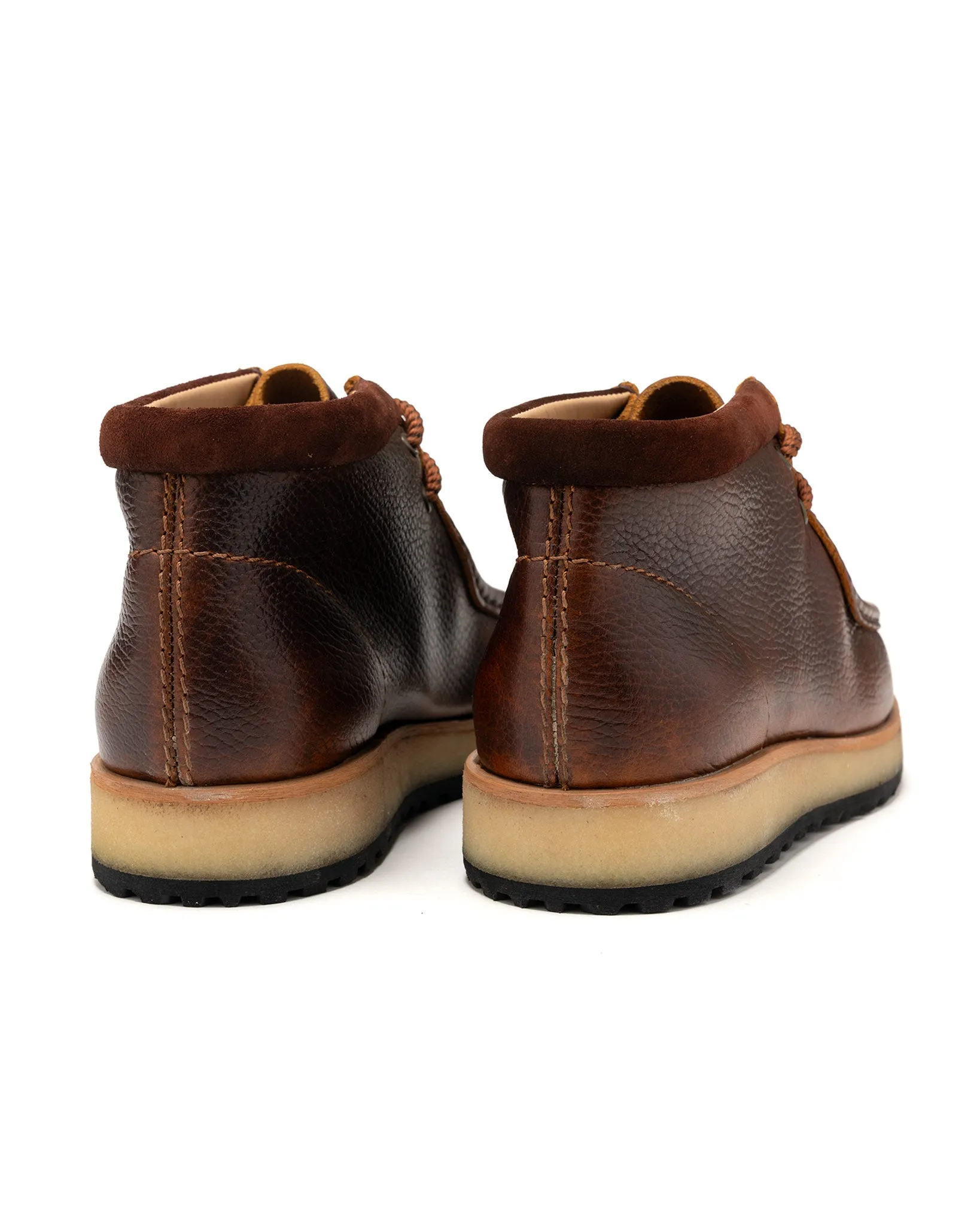 Wallabee Scout Dark Tan Leather