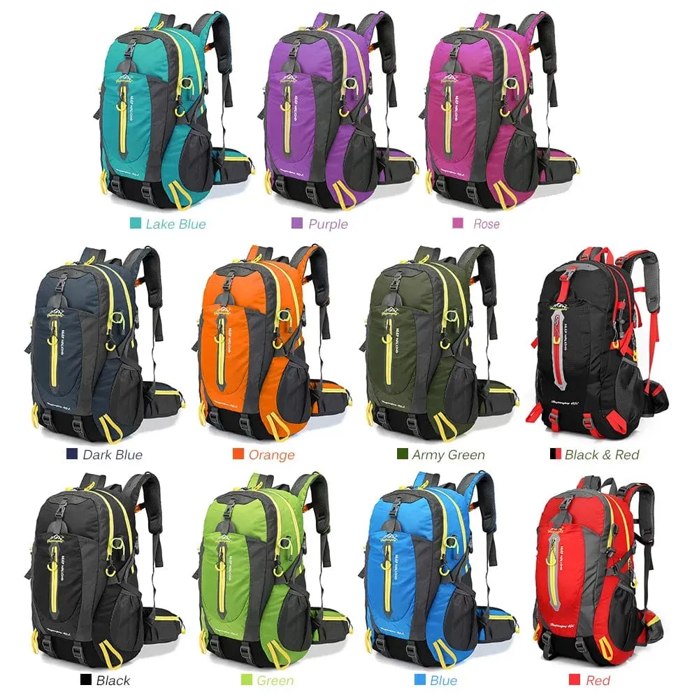Waterproof 40L Climbing Backpack